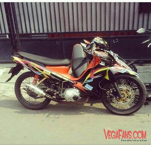 Modifikasi Vega ZR Hitam - VegaFans.com