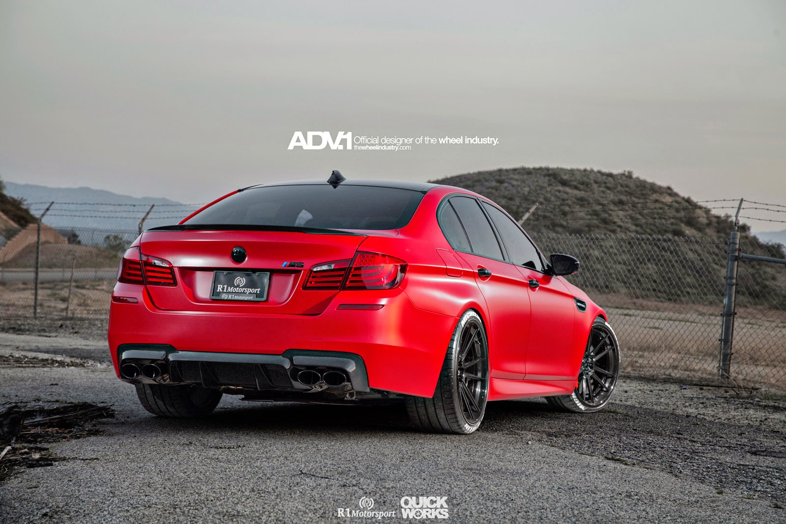 BMW F10 M5 Red BMW F10 M5 Red