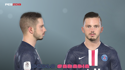 PES 2019 Faces Pablo Sarabia by Prince Hamiz