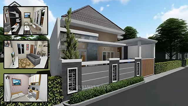 10 Gagasan Ide Konsep Rumah 10 x 10 (M) Minimalis Modern