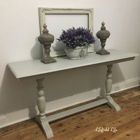 vintage console hall table hand painted Lilyfield Life