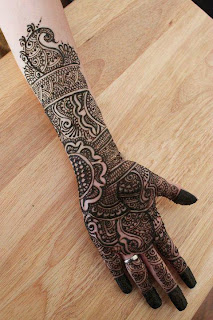 Girls Mehndi Designs 2013