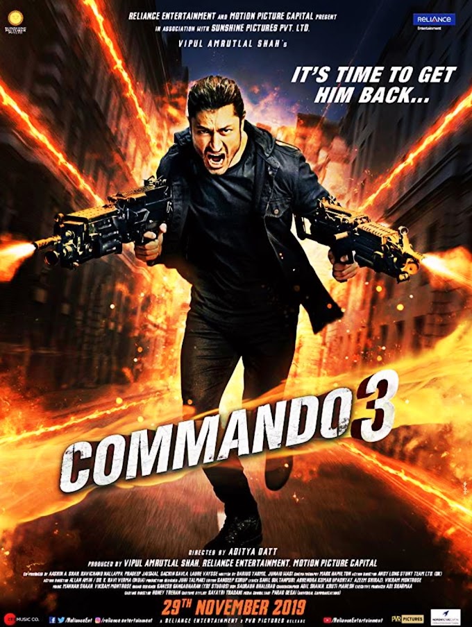 Commando 3 Download In Full HD 480p & 720p