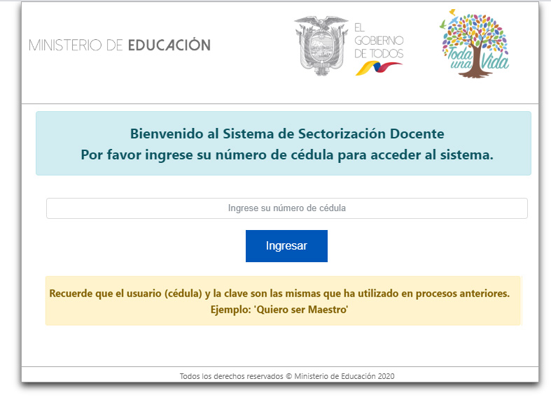 Inscripción Sectorización Docente 2020 Formulario de Registro Requisitos