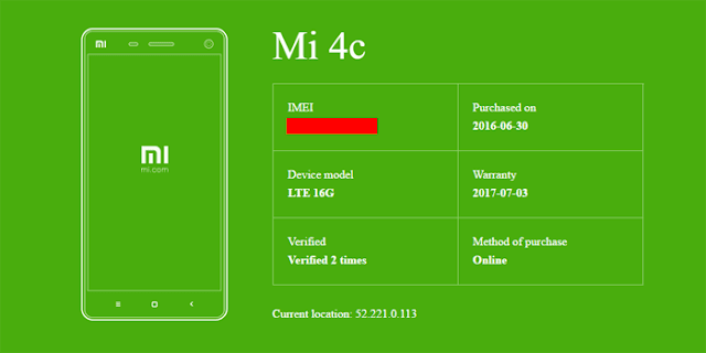 Xiaomi berhasil di scan notifikasi asli bukan palsu