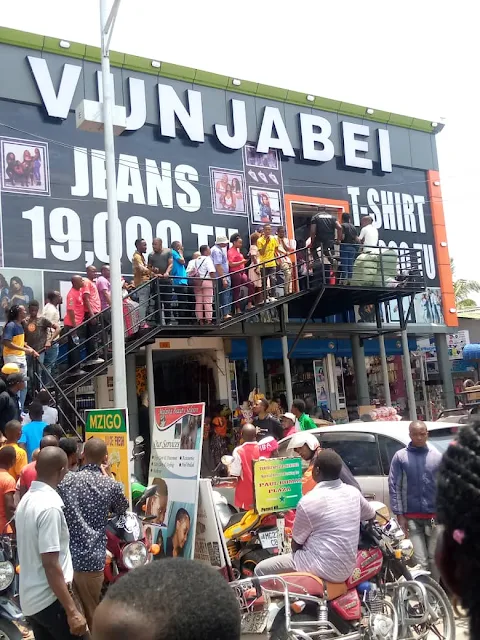 Vunja bei store mall in Tanzania photo