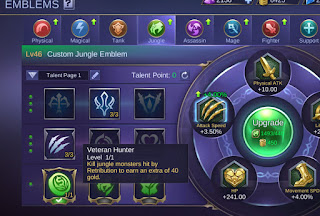 Mobile legends jungle emblem talent