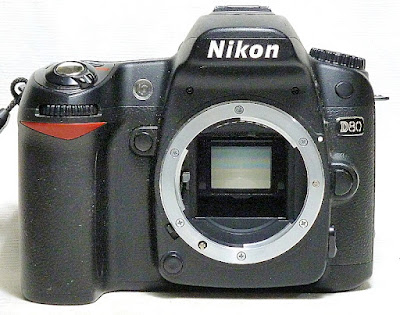 Nikon D80, front