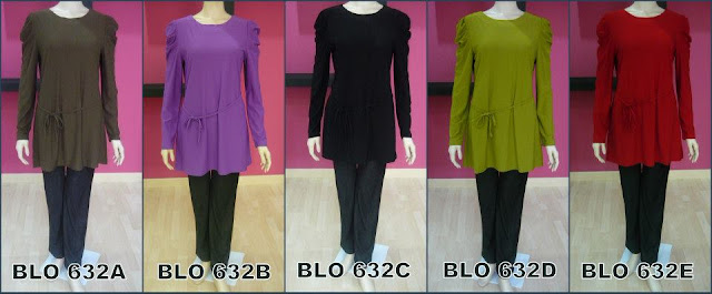 BLOUSE COTTON LYCRA PLAIN