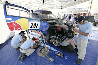 [Clic para agrandar - Radiografía del equipo Volkswagen Red Bull - Dakar Argentina Chile 2009 - automOndo.com.ar]