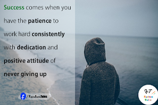 Success Comes With Patience