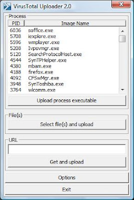 VirusTotal Uploader