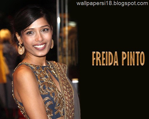 Freida Pinto Cute Smile Photos Gallery