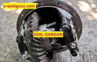 soal gardan atau differential