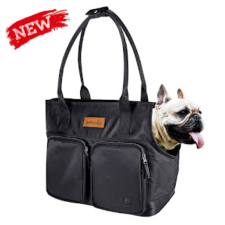 Bellerata Dog Purse Carrier With Pockets Is A Purse And A Dog Carrier In One Product