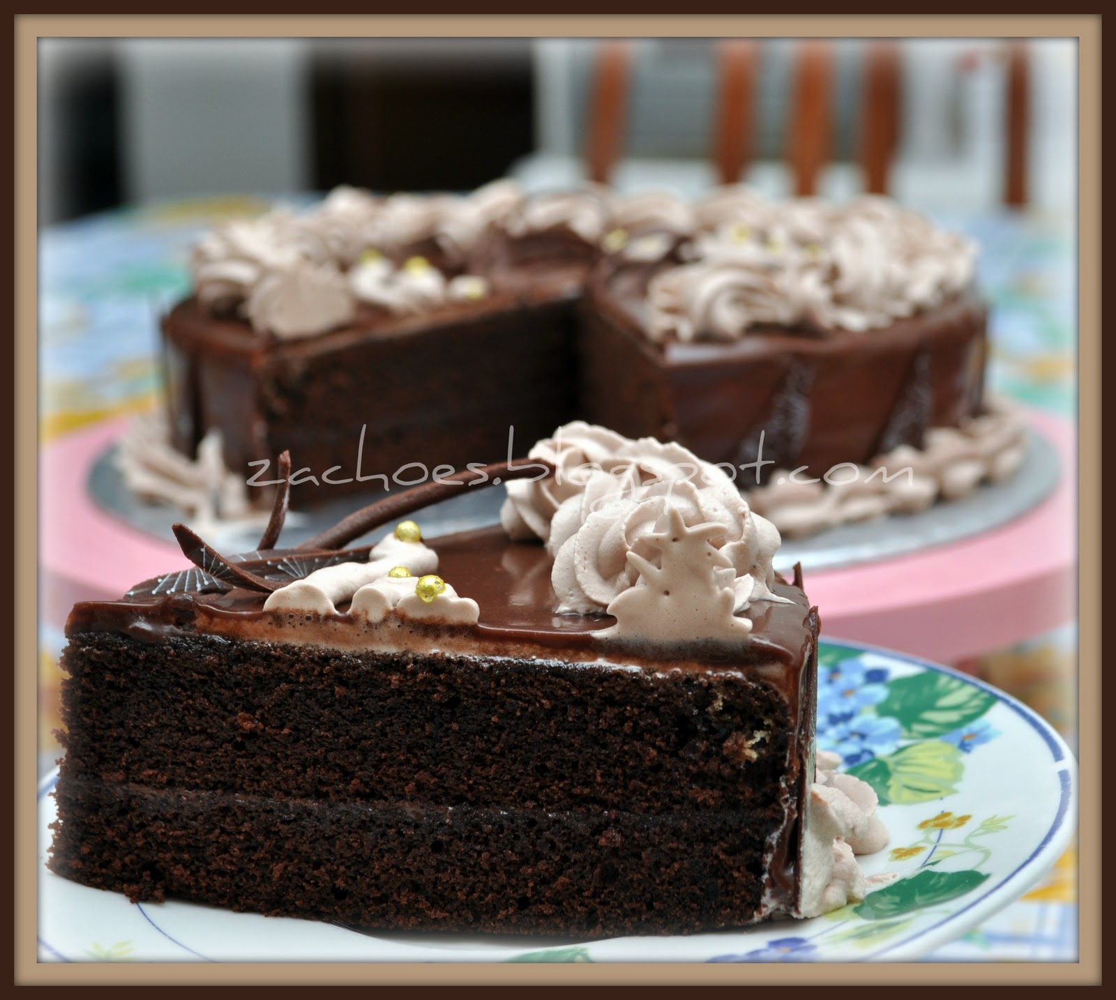 Aku.Zack Cakery: Resepi American Chocolate Cake