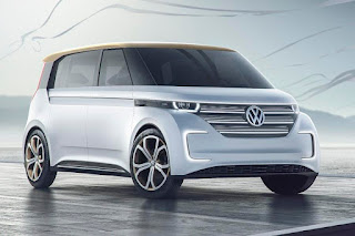 Volkswagen Budd-e Concept (2016) Front Side