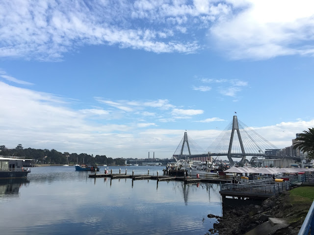 Sydney Fish Market - Outdoor View