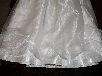 skirt of Jocelyn's dress