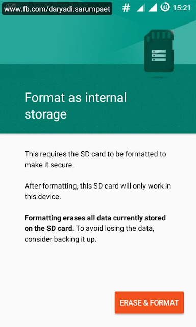 format as internal external sdcard on android marshmallow