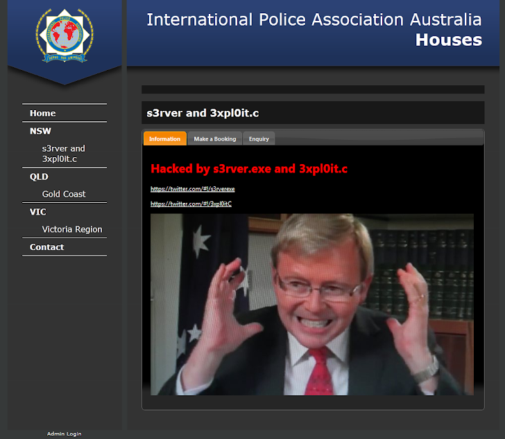 NASA sub-domain and Australian Police targeted by Hackers