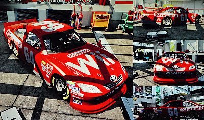 #64 Red Nintendo Wii sponsored NASCAR 