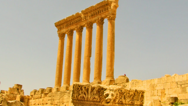 The Temple of Jupiter, Baalbek Lebanon