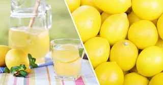 Drink A Glass Of Lemon Water 