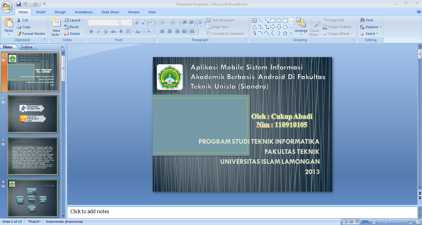 CONTOH POWER POINT 