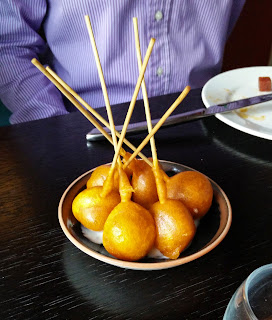 Lee's addiction: Chorizo lollipops