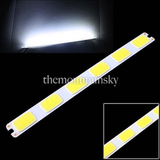 Super Bright 6 COB LED 12W Lamp Light Bulb 12V Cool White for DIY 6500K-7000K TS