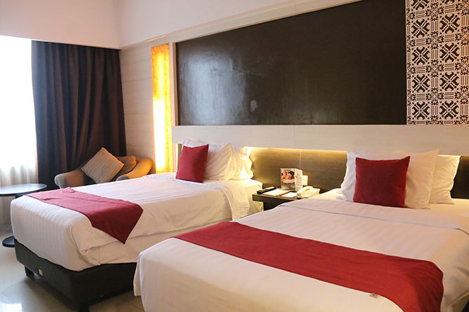 Kamar tidur di di Atria Hotel Magelang