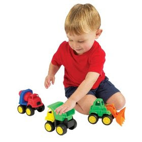 Pre-kindergarten toys - International Playthings iPlay Little Tuffies Trucks