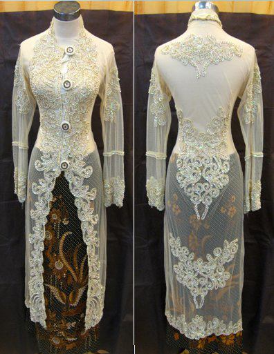 Desain kebaya Pengantin terbaru 2014