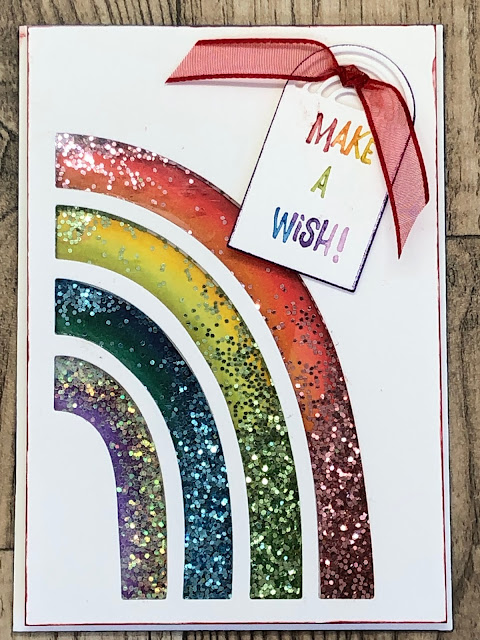 brilliant rainbow dies, Stampin' Up!