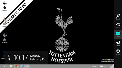 2013 Tottenham Hotspur Windows 8 Theme, 2013 Tottenham Hotspur Wallpapers HD