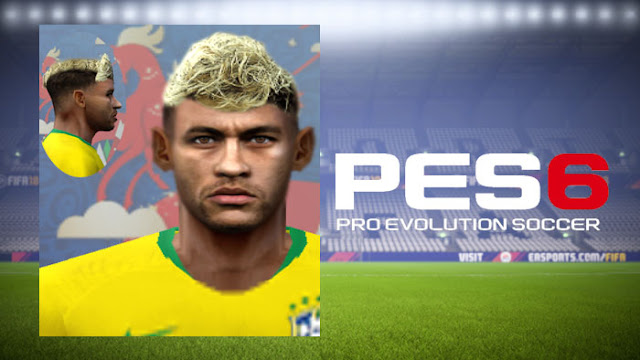 PES 6 Neymar Jr New Face &amp; Hair 2019 - Micano4u | PES ...