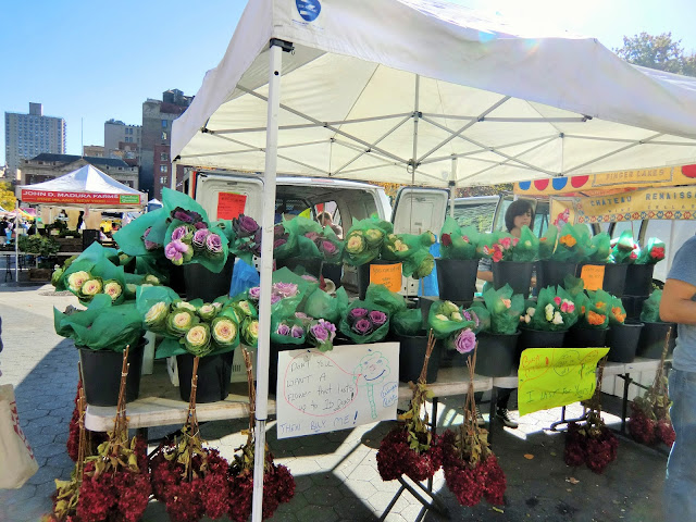Green market - Union Square - New-York - flowers