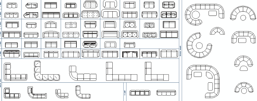 Download Block Furniture Rumah AutoCAD Area TEKNIK SIPIL