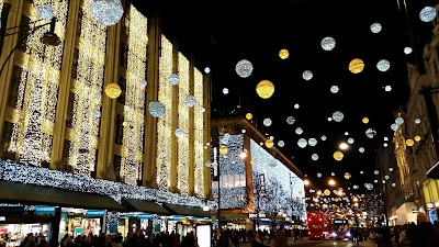 Oxford Street Christmas Lights 2015