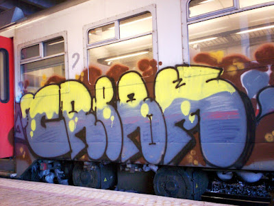 Cream graffiti art