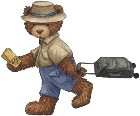 Bear With Luggage