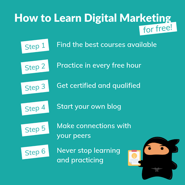 How do I learn digital marketing?