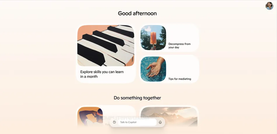 Copilot Personalized Discover