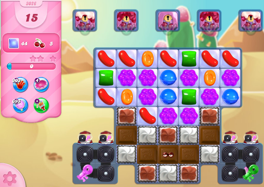 Candy Crush Saga level 3026