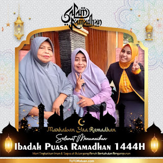 Twibbon Ucapan Ramadhan 1444H CDR PSD