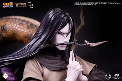 Figuras: Espectacular figura de Orochimaru de Naruto - Iron Kite Studios 