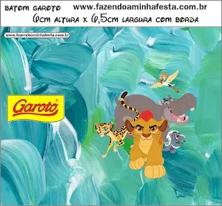 La Guarida del León: Etiquetas para Candy Bar para Imprimir Gratis. 