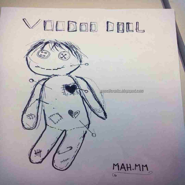 Voodoo Doll Drawings and Sketches