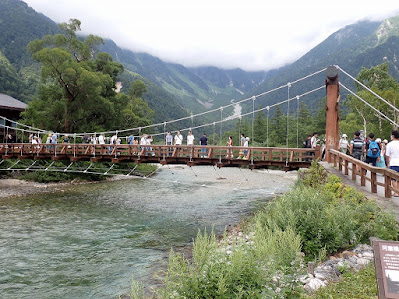 表銀座縦走　上高地　河童橋